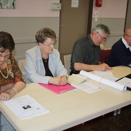 Madeleine, Rose, Michel et Jean-Marc
